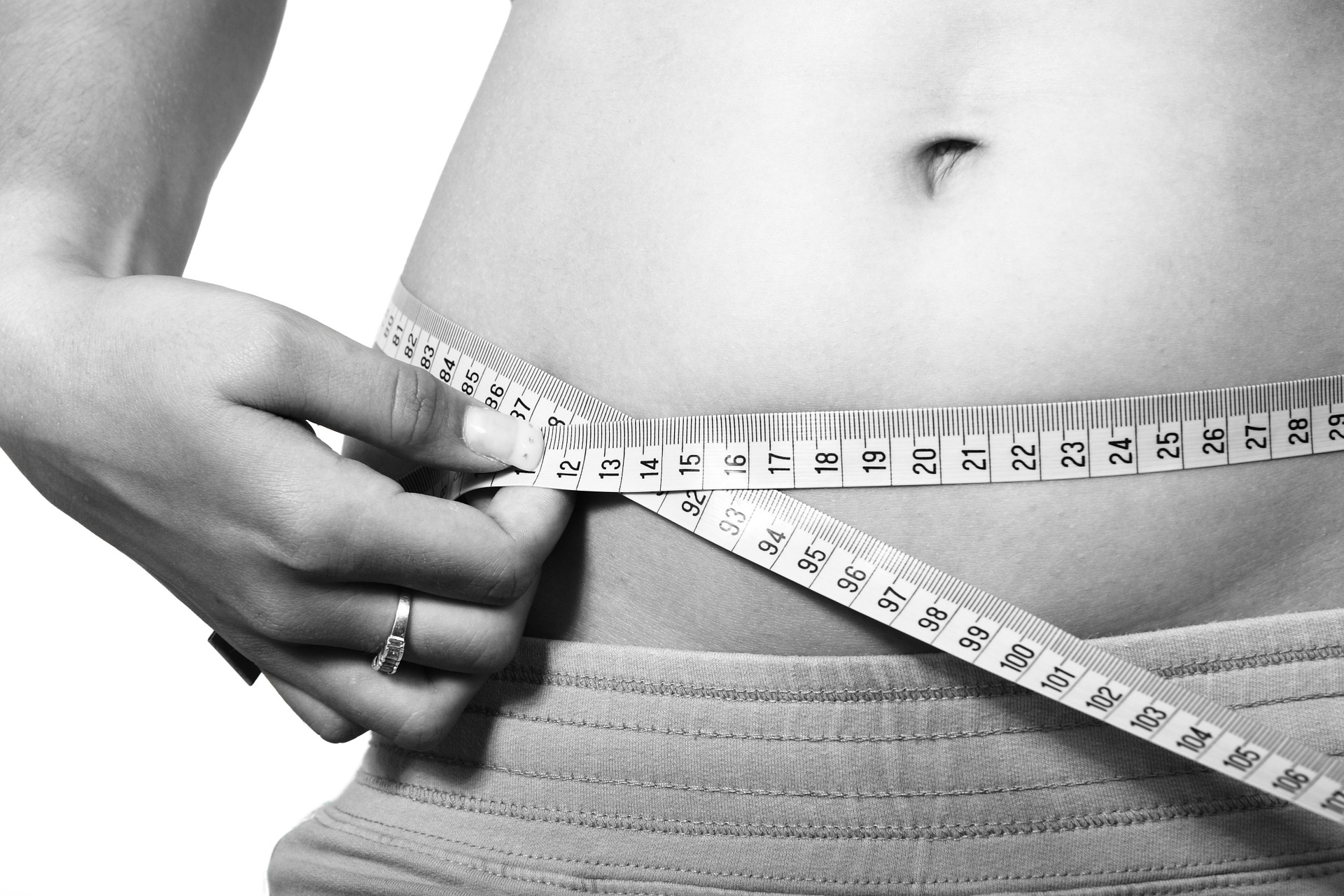 How much should you weigh between age, height and belly and hip fat?