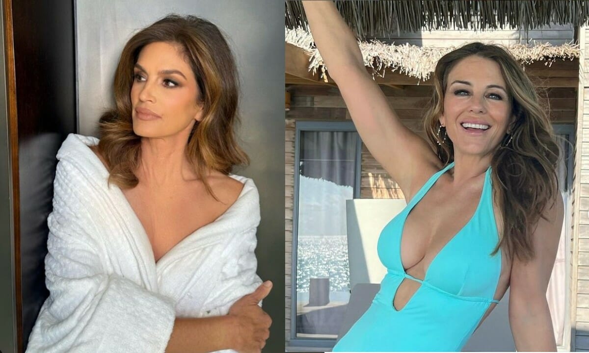 Still slim and in super shape after 50?  Here’s What Cindy Crawford and Elizabeth Hurley Eat